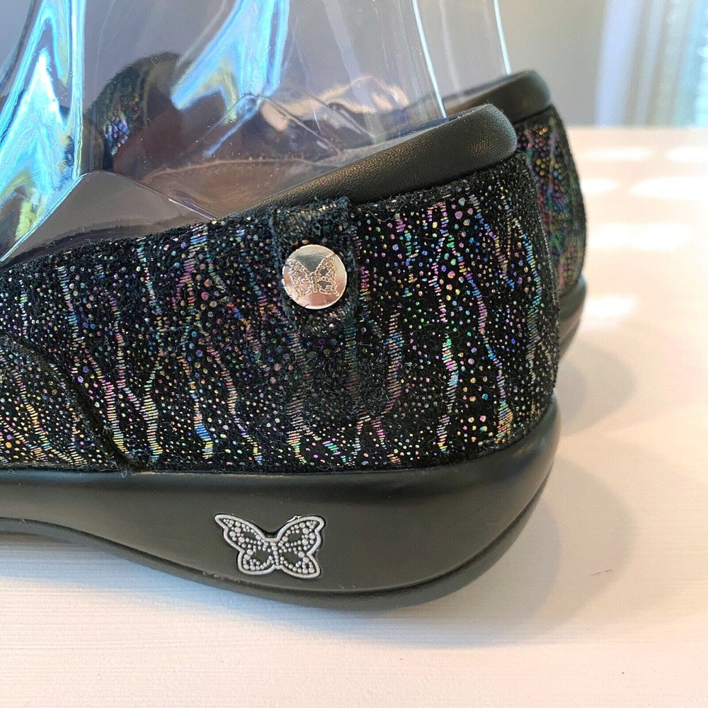 Alegria Women's Leather Dermatic Multi-Color Loafers Clogs EU Size 40 US 8.5‎ - Picture 3 of 10